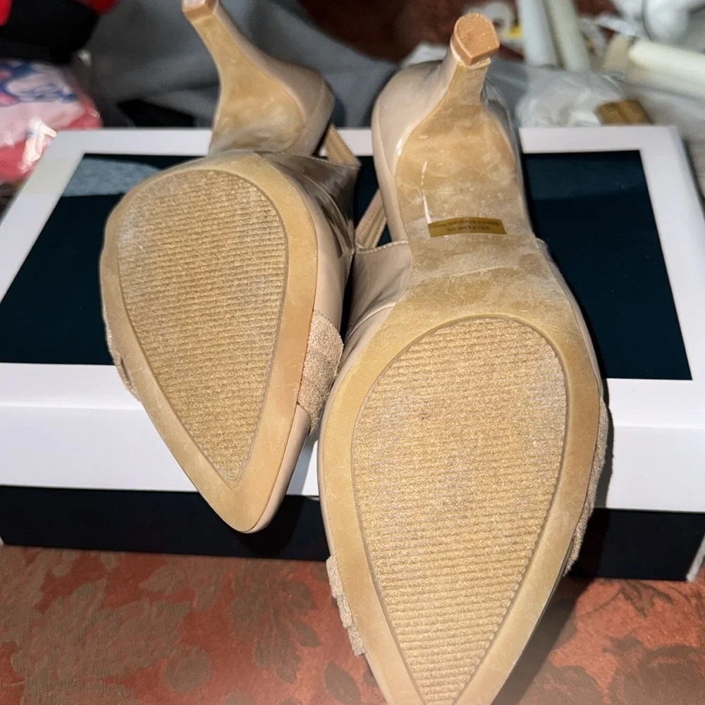 Karen Scott Women's Beige Pumps Size 7 - Picture 9 of 12